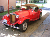 For Sale 1951 MG-TD Sports Car