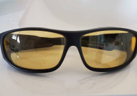  ESP Yellow Drivers Fits over glasses Sz S-M