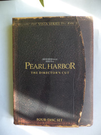 Pearl Harbor The Director's Cut DVD 4 Disc set Vista series