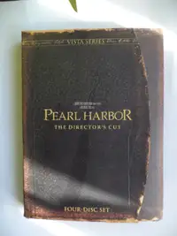Pearl Harbor The Director's Cut DVD 4 Disc set Vista series