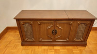 Wood console 