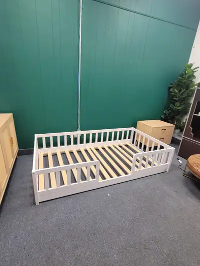 Double Willow Montessori Floor Bed – Solid Pine Wood, View more