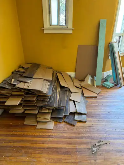 Required garbage removal , View more