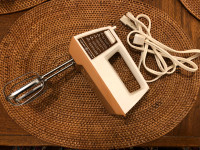 Mid Century Modern Electrical Hand Mixer Made by GE