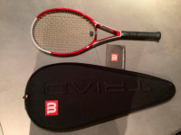 Raquette de tennis et de badminton