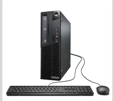 Looking to sell my used Lenovo ThinkCentre desktop computer, a reliable workhorse perfect for home o...