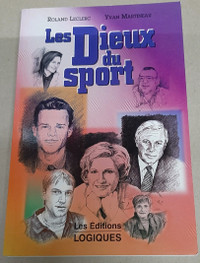 Livre Les Dieux du Sport Leclerc Martineau