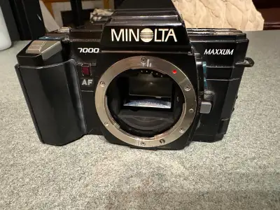 Minolta Maxxum 7000 35mm Film Camera Body Only, View more