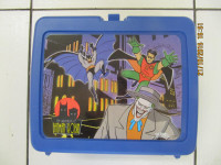 Classic The Adventures Of Batman&Robin Thermos Lunchbox 1995