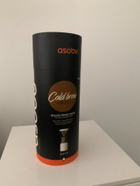 Brand new - Asobu Cold Brew Portable Coffee Maker - White