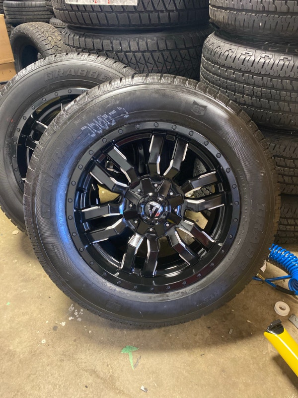 New Chevy GMC FORD , NISSAN Ram Fuel wheels and Tires Tires & Rims