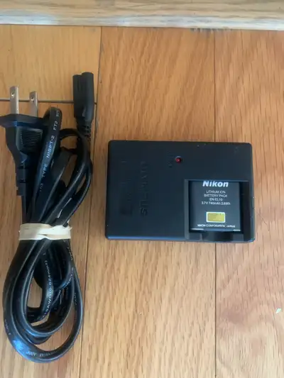 Battery AND Charger for Nikon Coolpix digital camera, View more