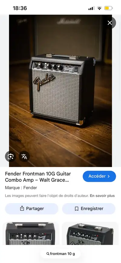 Amplificateur guitare fender , View more