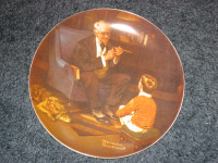 The Tycoon Rockwell Heritage Plate# 6 Bradford Exchange