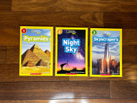 National Geographic Kids Learning Readers Books - Set of 3