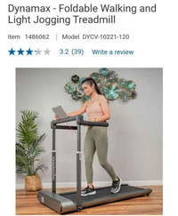 Dynamax - Foldable Walking and Light Jogging Treadmill