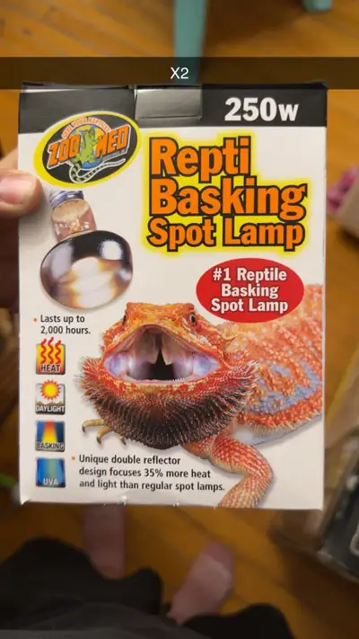 plusieurs ampoules pour reptiles, View more