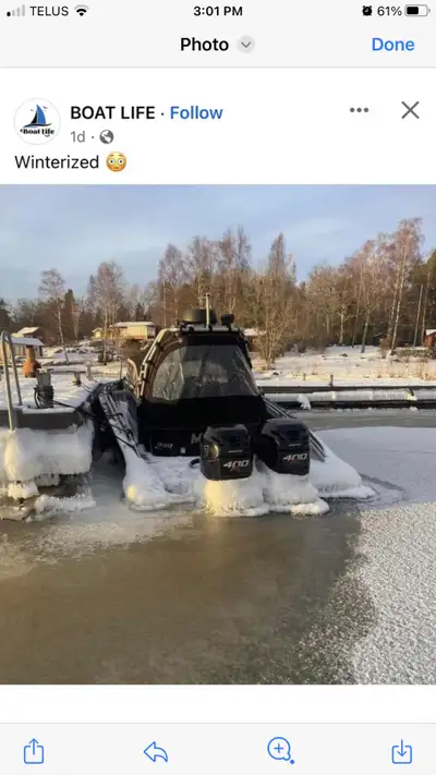 Looking for used outboard 30-50hp range will be using it to repower a pontoon boat Let me know if yo...