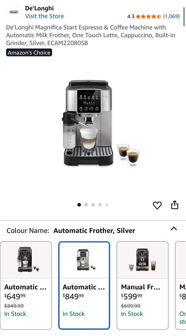 De'Longhi Espresso & Coffee Machine in Coffee Makers in Hamilton - Image 11