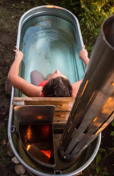 Wood Fired Hot Tubs - Firetubs! 6’x2’x2’, including all accessories - $2495. 8’x3’x2’, including all...