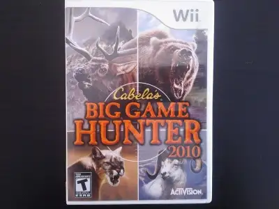Cabela's Big Game Hunter 2010 for Nintendo Wii, View more