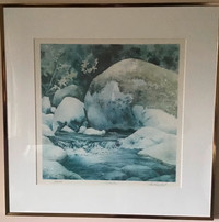 Limited edition Les Weisbrich watercolour print