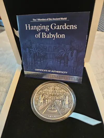 2024. $ 10 Hanging Gardens of  Babylon, View more