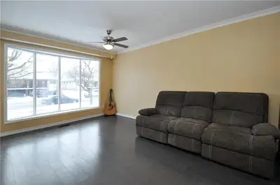 3-bedroom, 1.5 bathroom semi-detached home located on a quiet, tree-lined street in a sought-after n...