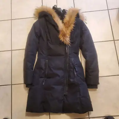 Rudsak Down Parka Ateliernoir Coat Jacket With Fur Hood, View more