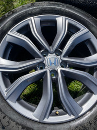 Honda CRV rims and tires with TPMS