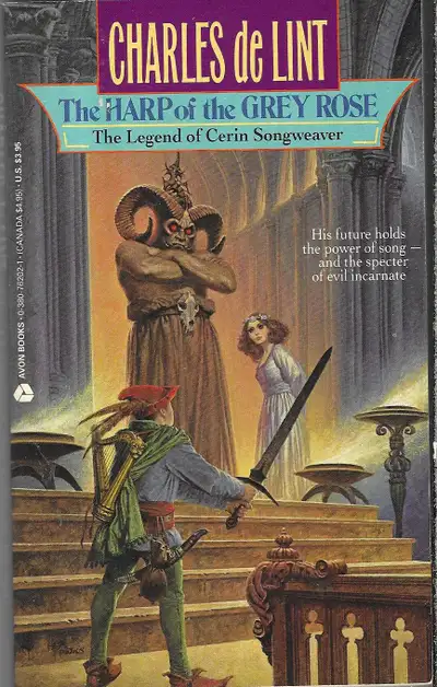 HARP OF THE GREY ROSE Legend of Cerin Songweaver Charles de Lint, View more