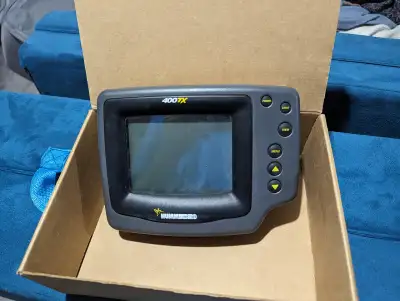 Humminbird 400tx fish finder, View more