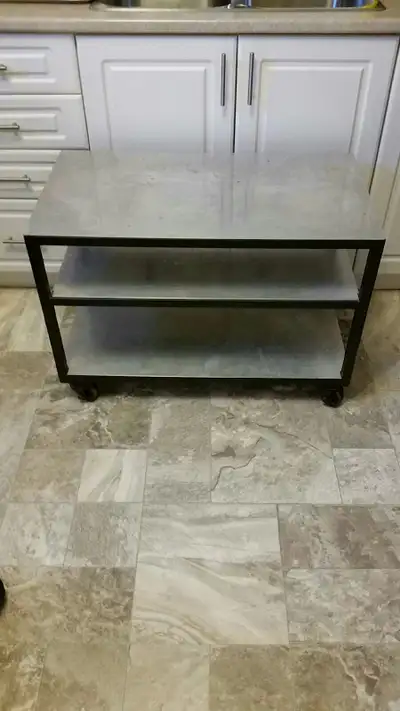 Rolling Entertainment Cabinet. , View more