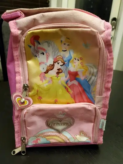 Disney Princess Lunch Bag. She'll have a ball every day with this adorable Lunch Bag featuring all h...