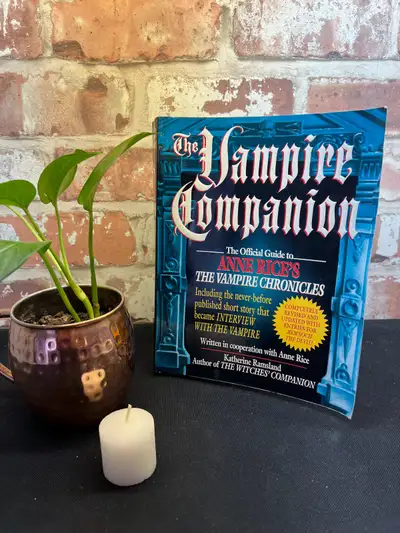 Anne Rice’s The Vampire Companion Book, paper back, View more