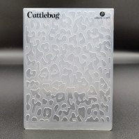 Cuttlebug Animal Print Embossing Folder Card Making Scrapbooking