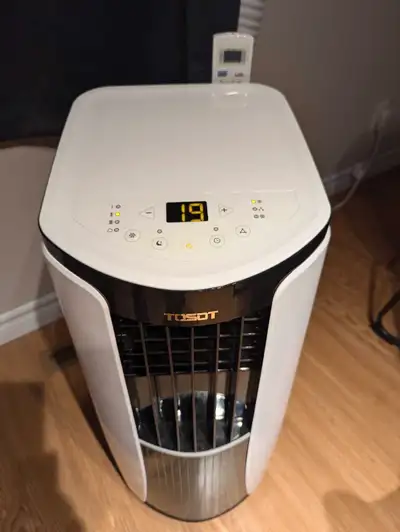 Like new. Used only for a couple months. Moved. No longer require. Tosot 10,000 BTU 3 in one portabl...