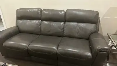 leather Sofa for sale  with recliners, View more