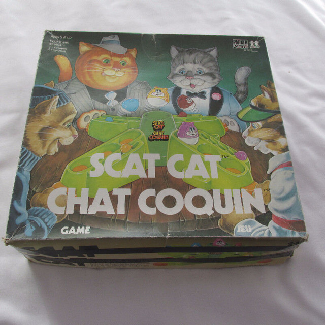 CHAT COQUIN SCAT CAT JEU PARKER BROTHERS ANNEE 1970 VINTAGE dans Jouets et jeux  à Laval/Rive Nord