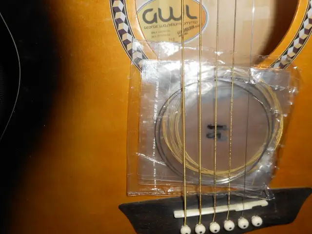 GWL GUITAR GWL45FTSB, +CASE, ADDISSINAL STRINGS in Guitars in Dartmouth - Image 11