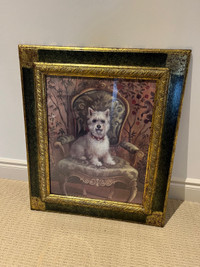 Dog on Throne picture 