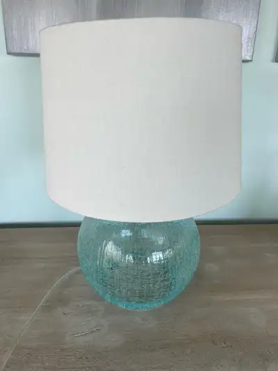 glass globe table lamp , View more