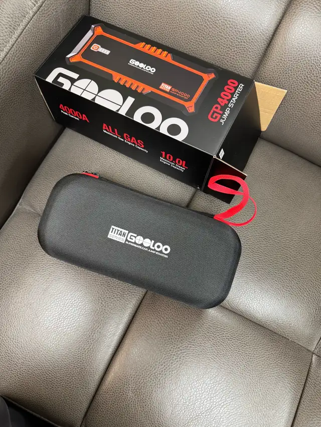GOOLOO GP4000 Jump Starter in General Electronics in Winnipeg - Image 5