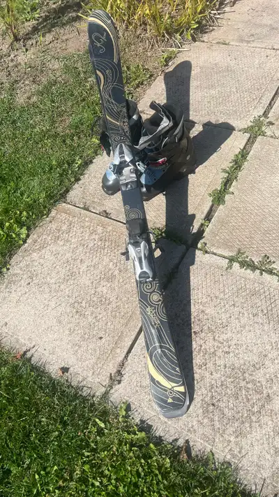 Skis and boots, View more