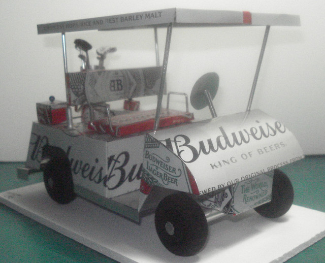 Budweiser, Alex Keith's & Old Milwaukee Golf Carts in Golf in Winnipeg