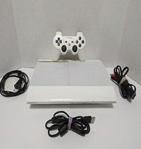Sony PS3 Super Slim 500GB Limited Edition White  + games!