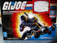 G.I. JOE Ninja Commando 4x4 Building Set Lego Like Booth 279