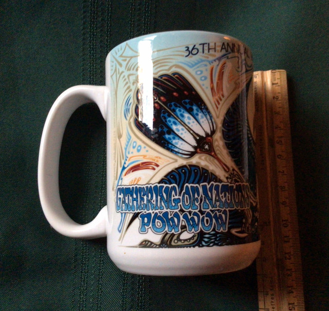Gathering of Nations Powwow Mug-$ reduced in Arts & Collectibles in Thunder Bay