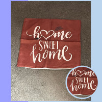 “HOME SWEET HOME” – Décor Cushion Cover