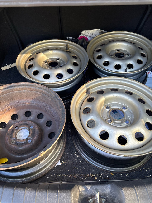 14” x 4 lug tire rims  in Tires & Rims in Bridgewater